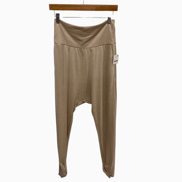 Free People Movement Echo Harem Pant Small NWT Tan Athleisure Yoga Pockets - Picture 2 of 8